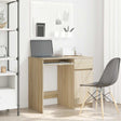 Vidaxl bureau 86x49x76 cm spaanplaat sonoma eikenkleurig