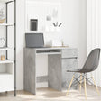 Vidaxl bureau 86x49x76 cm spaanplaat betongrijs