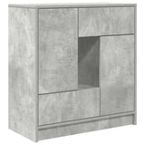 Vidaxl dressoir met lades en deuren 70,5x34x74,5 cm betongrijs