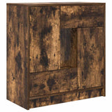 Vidaxl dressoir met lades en deuren 70,5x34x74,5 cm gerookt eiken