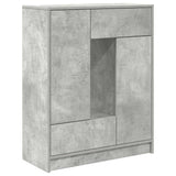 Vidaxl dressoir met lades en deuren 73x31x90 cm betongrijs
