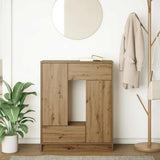 Vidaxl dressoir met lades en deuren 73x31x90 cm ambachtelijk