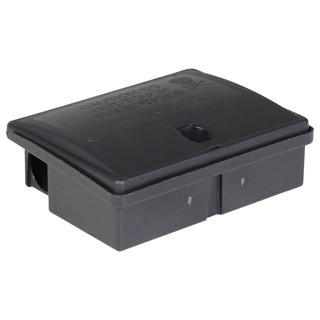 Vidaxl muizenvallen 20 st 13x10x4 cm zwart