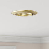 Vidaxl spotje 6 st goud 9 x 9 x 2.5 cm metaal