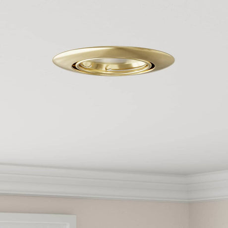 Vidaxl spotje 12 st goud 9 x 9 x 2.5 cm metaal