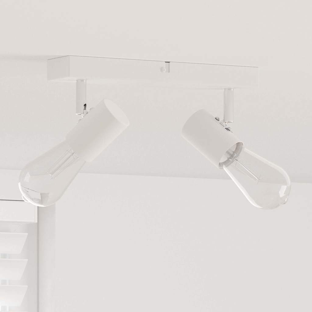 Vidaxl plafondspot met schijnwerpers wit 26 x 6,5 x 11,5 cm metaal