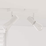 Vidaxl plafondspot met schijnwerpers wit 26 x 6,5 x 11,5 cm metaal