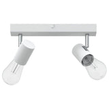 Vidaxl plafondspot met schijnwerpers wit 26 x 6,5 x 11,5 cm metaal