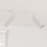 Vidaxl plafondspot met schijnwerpers wit 26 x 6 x 16 cm metaal