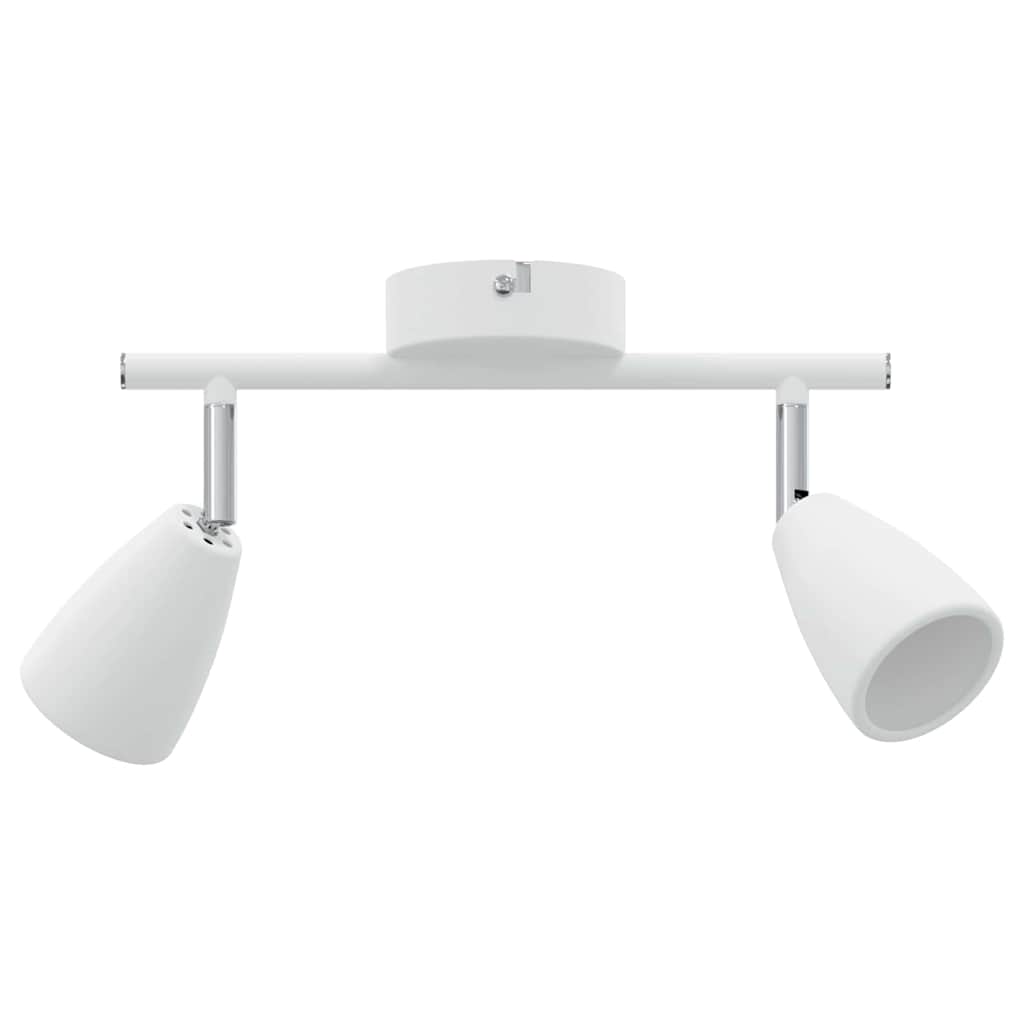 Vidaxl plafondspot met schijnwerpers wit 25.5 x 8 x 16 cm metaal