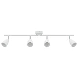 Vidaxl plafondspot met schijnwerpers wit 25.5 x 8 x 16 cm metaal
