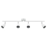 Vidaxl plafondspot met schijnwerpers wit 25.5 x 8 x 16 cm metaal