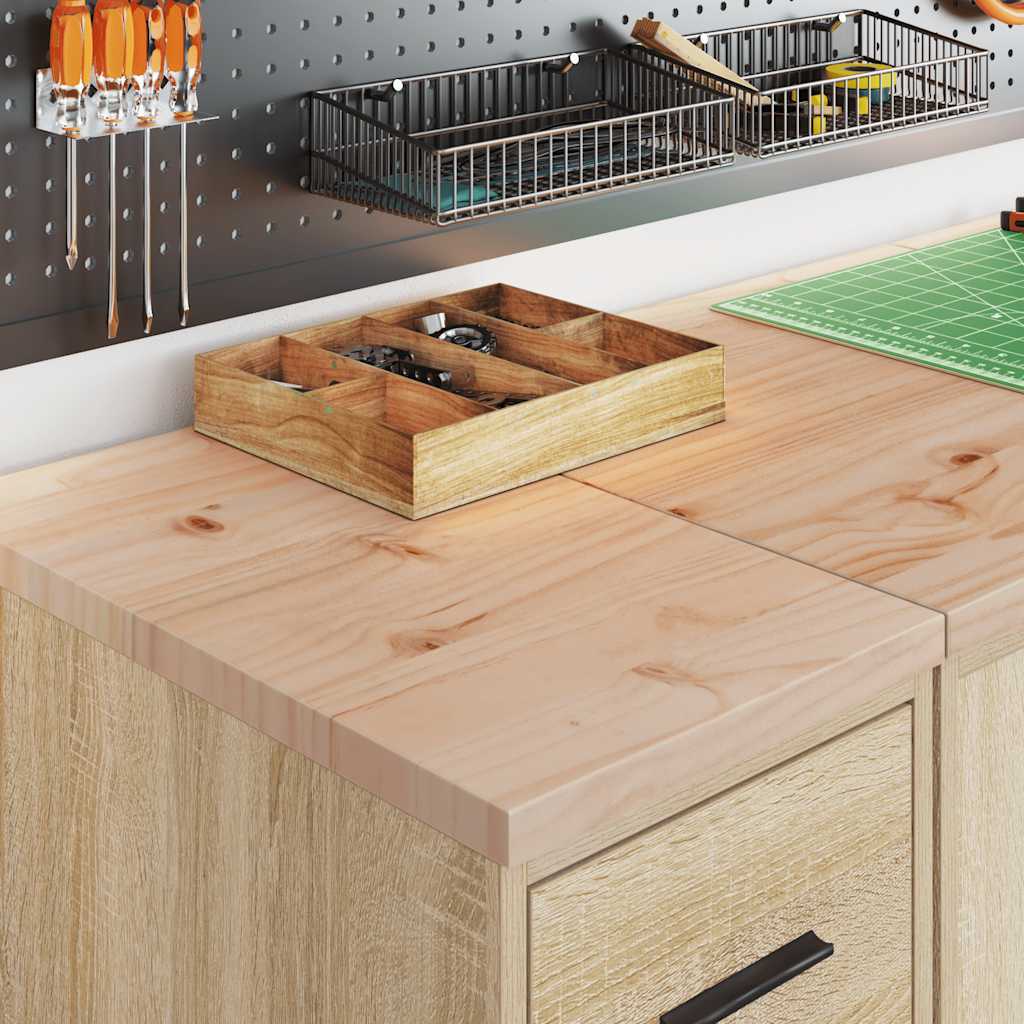 Vidaxl garagekasten 2 st spaanplaat sonoma eikenkleurig