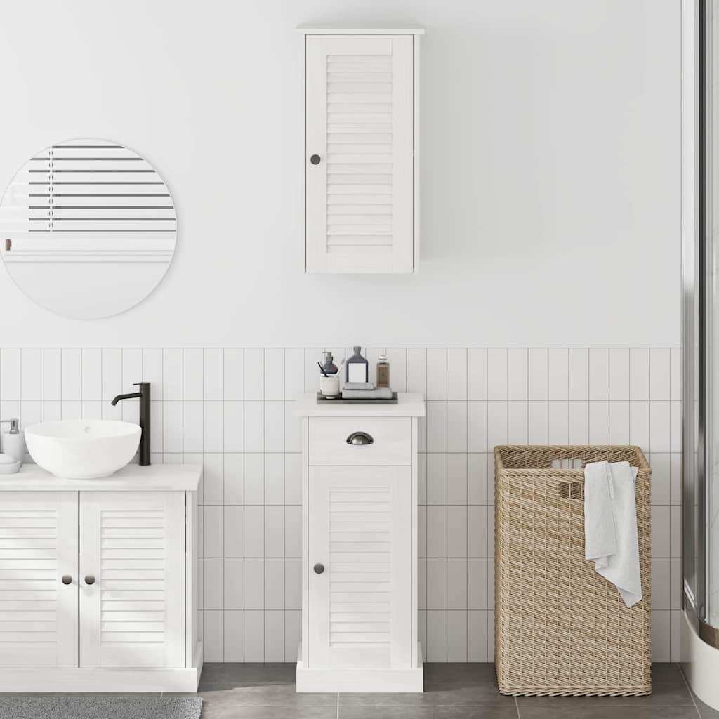 Vidaxl badkamerkast vigo 2 st wit en antiek wit 37 x 34 x 80 cm