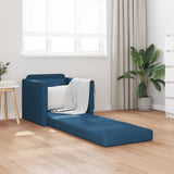 Vidaxl slaapbank blauw 74 x 77 x 81 cm stof