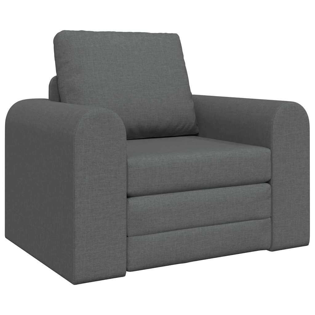 Vidaxl slaapbank donkergrijs 98 x 71 x 83 cm stof