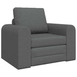 Vidaxl slaapbank donkergrijs 98 x 71 x 83 cm stof