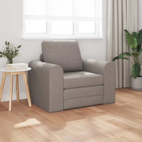 Vidaxl slaapbank taupe 98 x 71 x 83 cm stof