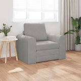Vidaxl slaapbank lichtgrijs 98 x 71 x 83 cm fluweel