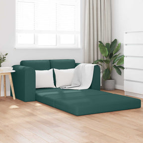 Vidaxl slaapbank donkergroen 148 x 71 x 83 cm stof