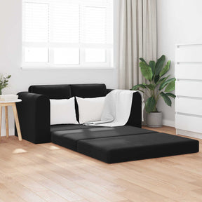 Vidaxl slaapbank zwart 148 x 71 x 83 cm fluweel
