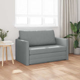 Vidaxl slaapbank lichtgrijs 124 x 71 x 78 cm stof