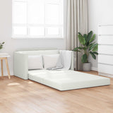 Vidaxl slaapbank wit 124 x 71 x 78 cm kunstleer