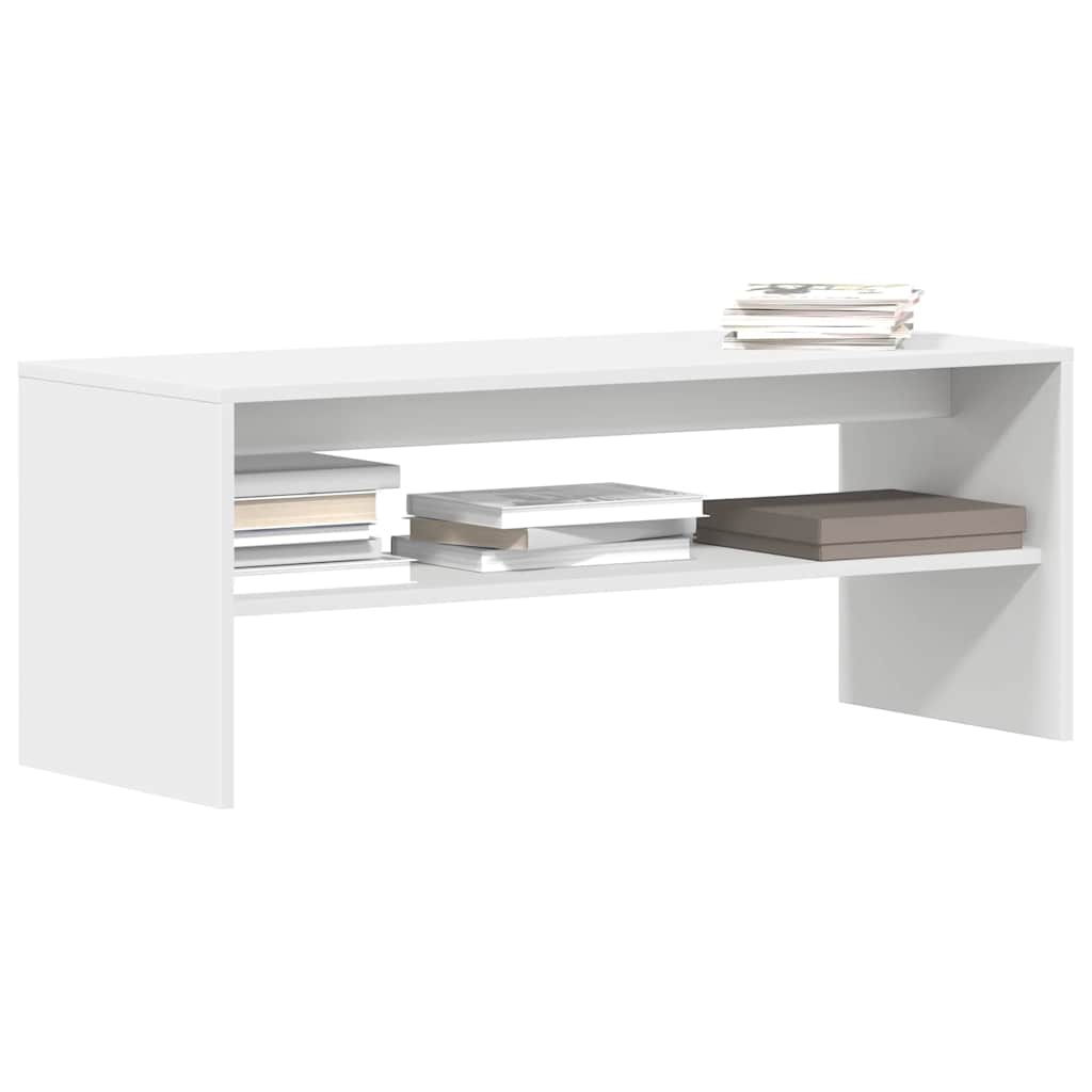Vidaxl tv-meubel 100x40x40 cm bewerkt hout wit