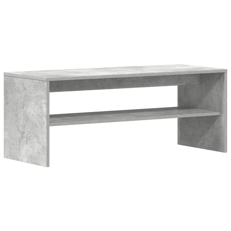 Vidaxl tv-meubel 100x40x40 cm bewerkt hout betongrijs