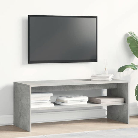 Vidaxl tv-meubel 100x40x40 cm bewerkt hout betongrijs