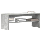 Vidaxl tv-meubel 100x40x40 cm bewerkt hout betongrijs