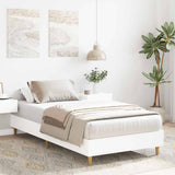 Vidaxl bedframe zonder matras 90x200 cm spaanplaat wit
