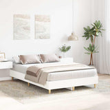 Vidaxl bedframe zonder matras 120x190 cm spaanplaat wit