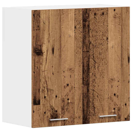 Vidaxl keukenbovenkast lyon 60x31x60 cm bewerkt hout oud hout