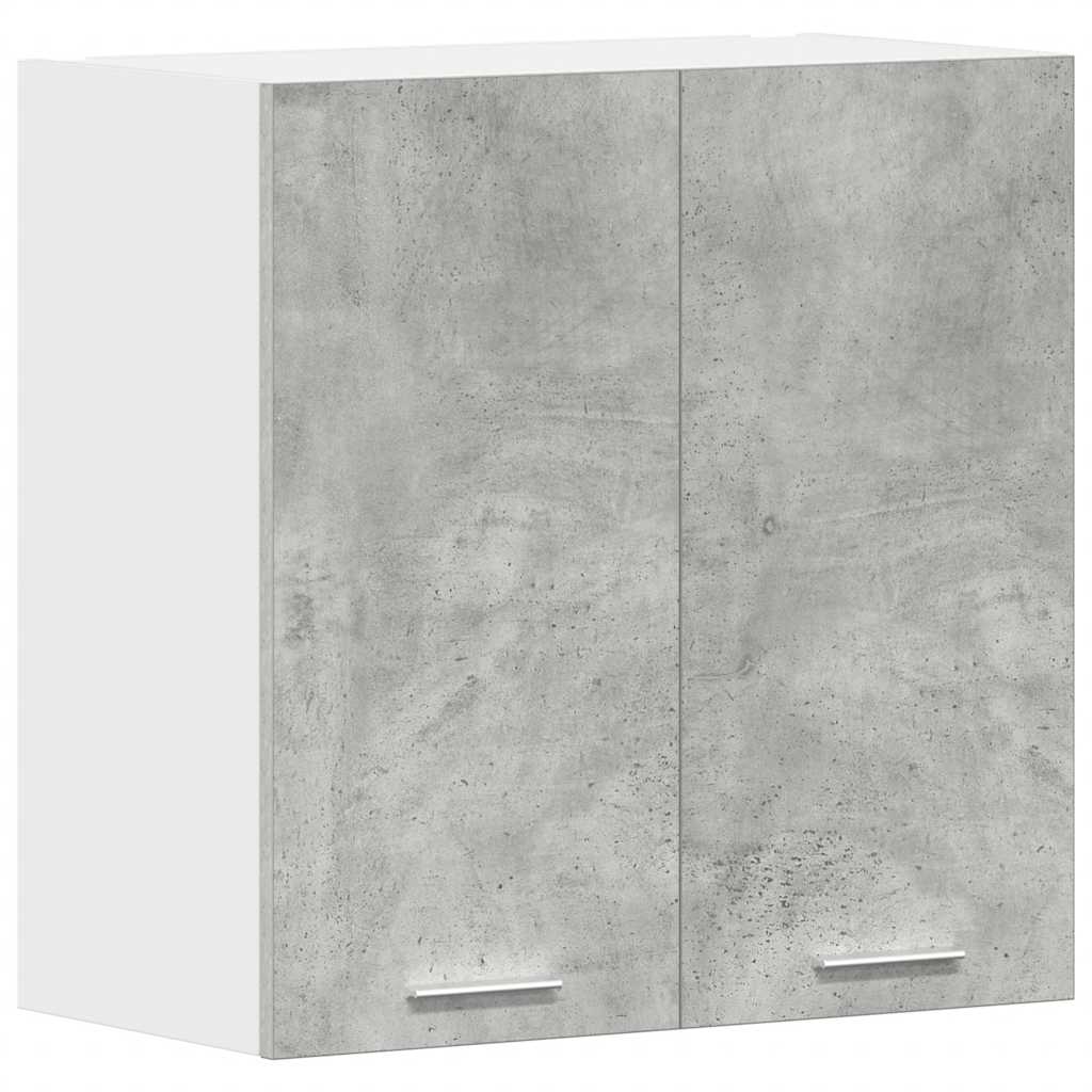 Vidaxl keukenbovenkast 60x31x60 cm spaanplaat betongrijs