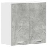 Vidaxl keukenbovenkast 60x31x60 cm spaanplaat betongrijs