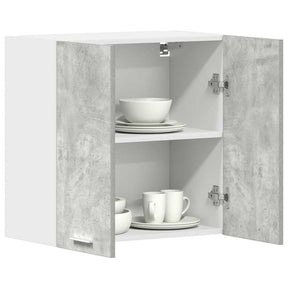 Vidaxl keukenbovenkast 60x31x60 cm spaanplaat betongrijs