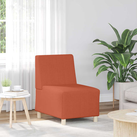 Vidaxl modulaire sofa eenheid armless oranje 55 x 74 x 82 cm