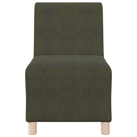 Vidaxl modulaire sofa eenheid armless leger groen 55 x 74 x 82 cm