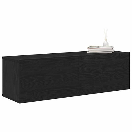Vidaxl tv-kast 2 st zwart bewerkt hout