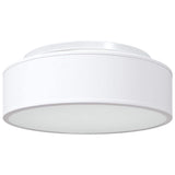 Vidaxl plafonnière met schijnwerpers wit 38 x 38 x 13,5 cm stof