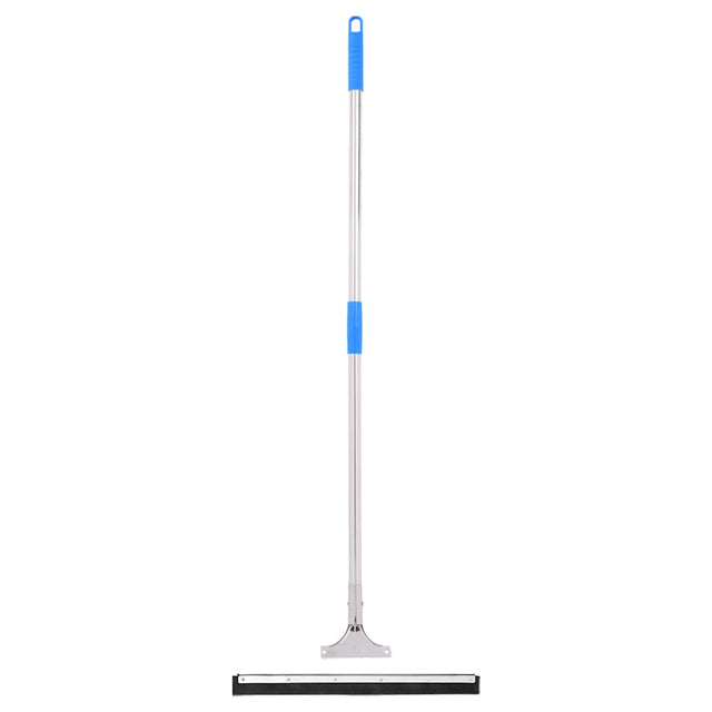 Vidaxl vloerwisser 45x122,5 cm staal en rubber