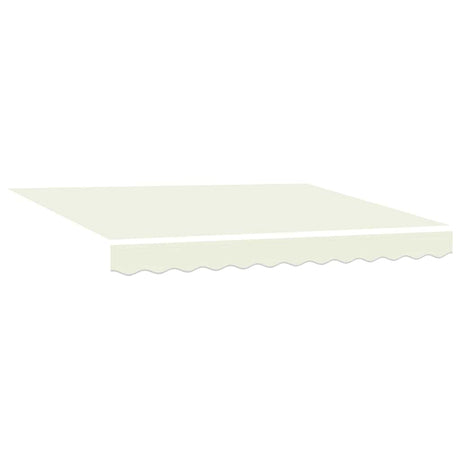 Vidaxl vervangingsdoek voor zonnescherm crème 330 x 195 cm polyester