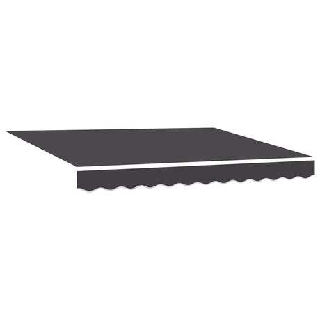 Vidaxl vervangingsdoek voor zonnescherm antraciet 280 x 195 cm