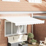 Vidaxl vervangend zonneschermdoek voor 3,5x2 m wit polyester