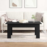 Vidaxl | salontafel | zwart eiken 100 x 60 x 42 cm bewerkt hout