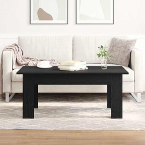Vidaxl | salontafel | zwart eiken 100 x 60 x 42 cm bewerkt hout
