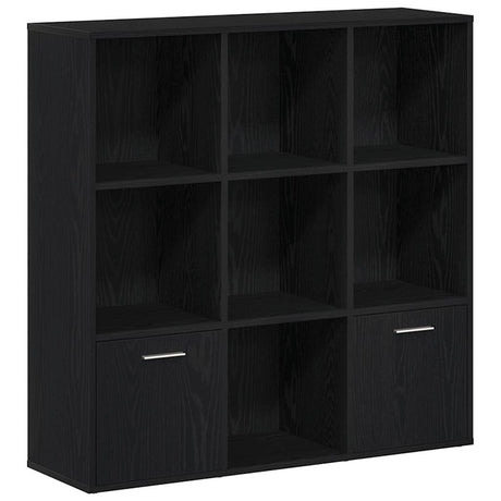 Vidaxl boekenkast 98x29x97,5 cm bewerkt hout zwart eikenkleur