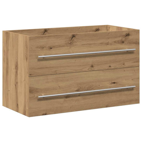 Vidaxl badkamer wastafelkast artisan oak 80x38,5x48 cm engineered wood