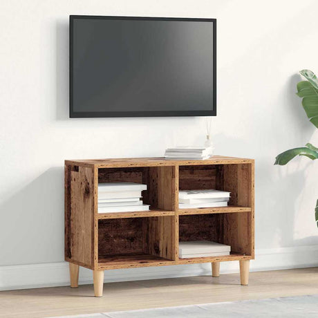 Vidaxl tv-kast 69,5 x 30 x 50 cm oud hout bewerkt hout